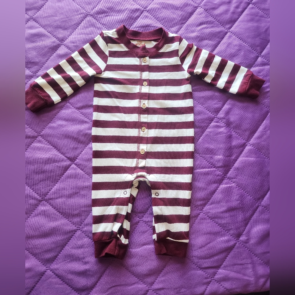 Cat & Jack Striped Romper 6-9M